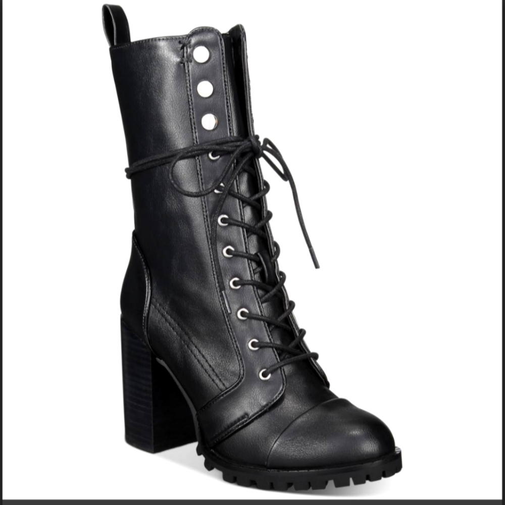 Dolce Vita Ayleen High Heel Combat Bootie Size 9